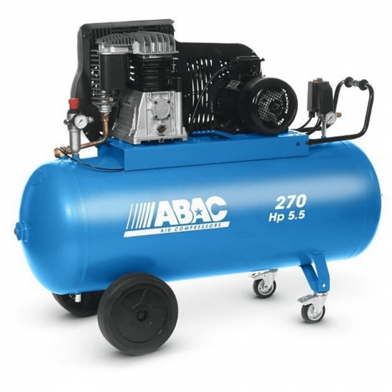 Abac B5900B 270 CT5,5 - Professional Three-phase Belt-driven Air Compressor - 270 L