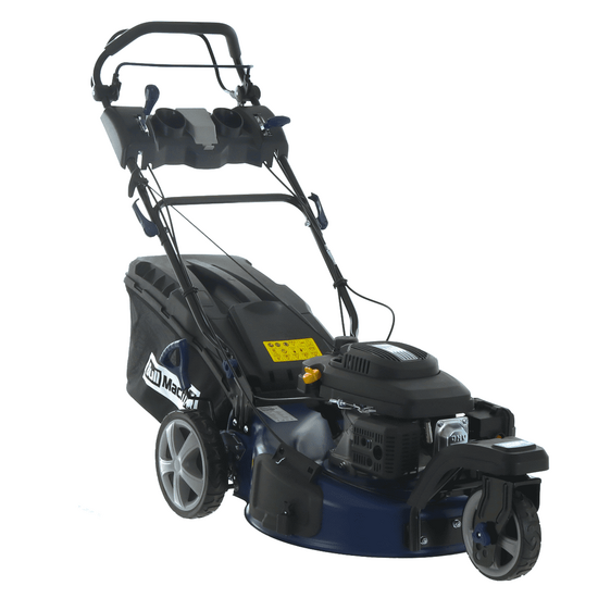 BullMach CERBERO 53 Petrol Trailed Lawn Mower - 53 cm cutting deck - 4in1