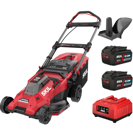 PROMO - Skil 0140 BA - Battery-powered Lawn Mower - 2x20V/4ah - 43cm cut
