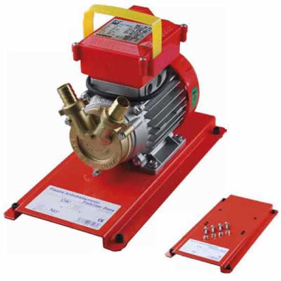 Red perforated anti-tip bracket provided with 4 screws