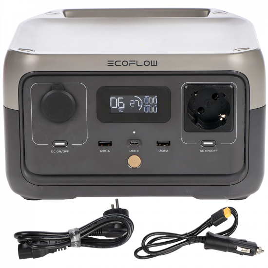 EcoFlow River 2 - Portable PowerStation Battery - 300W - 256Wh/12.8V