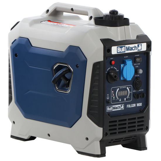 BullMach Fulgor 1800 -  2 kW Inverter Generator - DC 1.8 kW, Single-phase