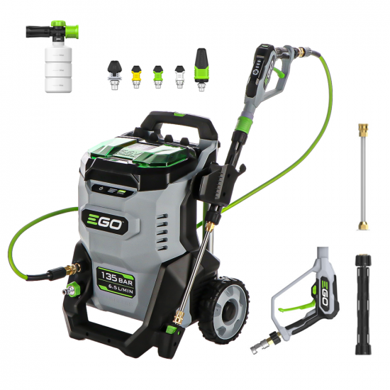 EGO HPW2000E - Battery-powered Pressure Washer - 135 bar - 6.5 l/min - 56V - WITHOUT BATTERY AND BATTERY CHARGER