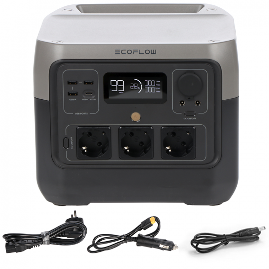 EcoFlow River 2 Pro - Portable PowerStation Battery - 800W - 768 Wh/19.2V