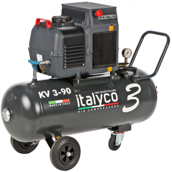Italyco KV 3/90 - Rotary screw compressor - Max. pressure 10 bar