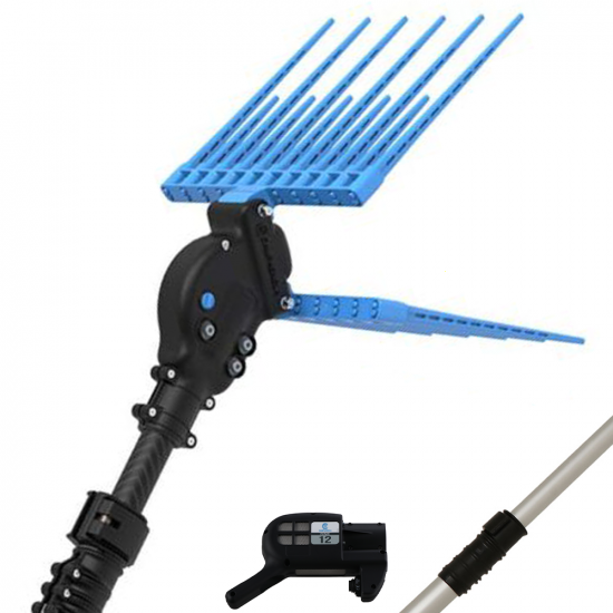 Campagnola Elektra - 150-220cm Aluminium Pole - Electric Battery-powered Olive Harvester