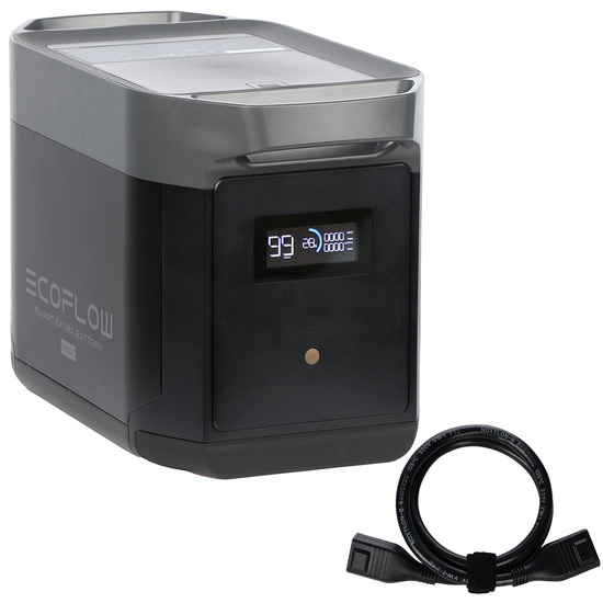 EcoFlow Delta 2 Max - 2048Wh - Additional inteligent battery