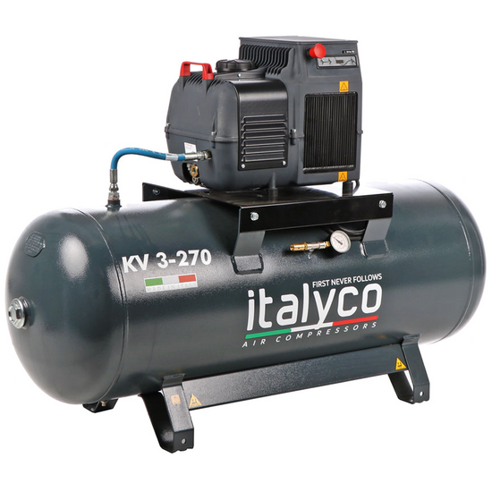 Italyco KV 3/270 - Rotary screw compressor - Max. pressure 10 bar