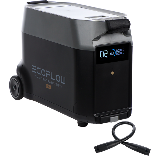 EcoFlow Delta PRO - 3600Wh - Intelligent supplementary battery