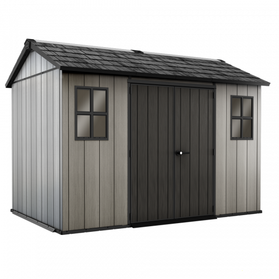 Keter Oakland 1175 - Garden shed - With front windows - 350x229x254 cm