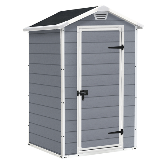 Keter Manor Grey - Garden Tool Shed