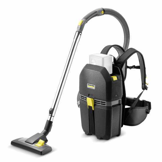 Karcher BVL 5/1 Bp Vacuum Cleaner - Battery-powered Professional Backpack Hoover - WITHOUT BATTERY AND BATTERY CHARGER