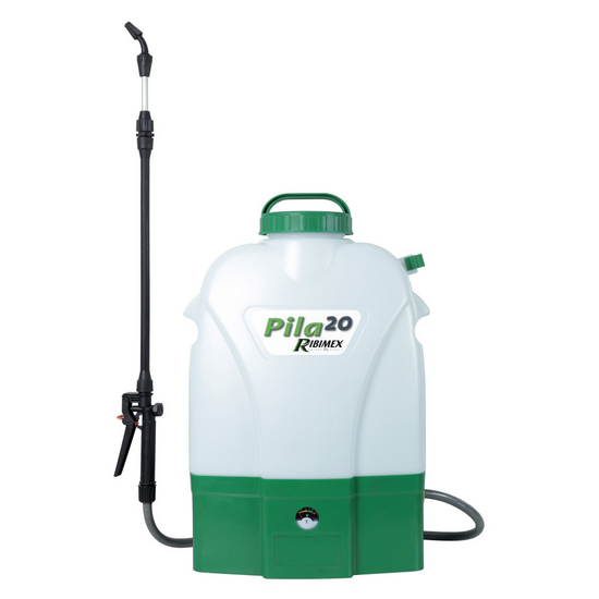Ribimex PILA 20 - Battery-powered Backpack Sprayer Pump - 20 Litres - 12V - 8Ah