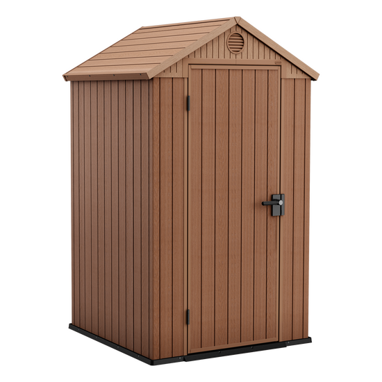 Keter Darwin Brown - Tool Shed - 123.8x117x205 cm