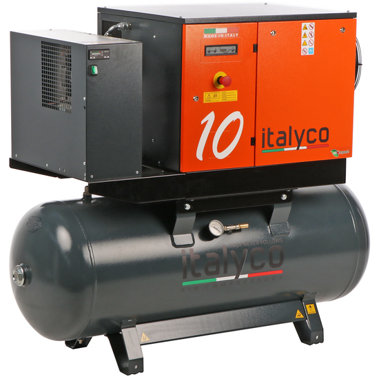Italyco KVE 10/270 - Rotary screw compressor - Max. pressure 10 bar