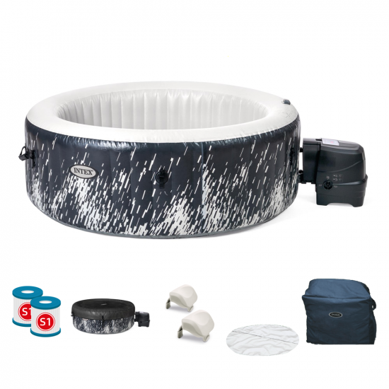 Intex Glow Deluxe Bubble Spa - &Oslash;196x71 cm - Hot Tub Spa 28494EX Pool