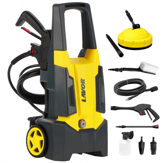 Lavor Dive Plus 135 - Cold water high pressure washer + Scrubber-drier - Max 135 bar - 390 l/h
