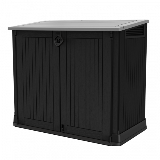 Keter Store it Out Midi Black - Tool Storage Cabinet - 132x71.5x113.5 cm