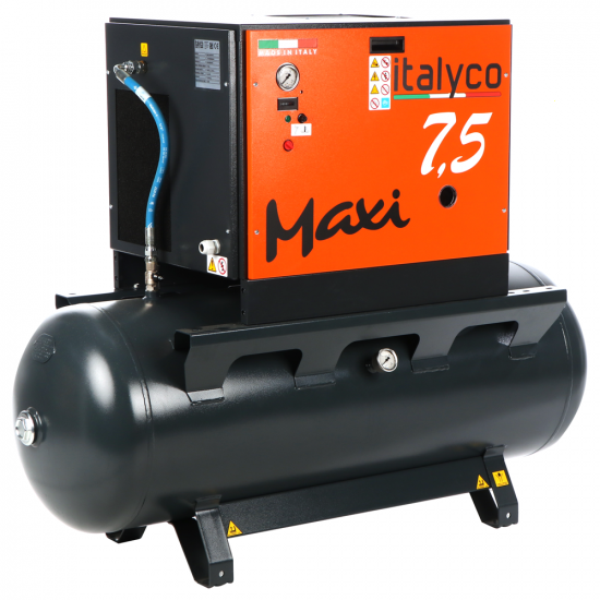Italyco Maxi 8/270 - Rotary screw compressor - Max. pressure 10 bar