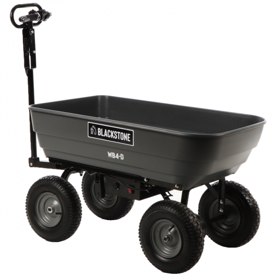 BlackStone WB4-D - Electric Wheelbarrow - 24V/12Ah Battery