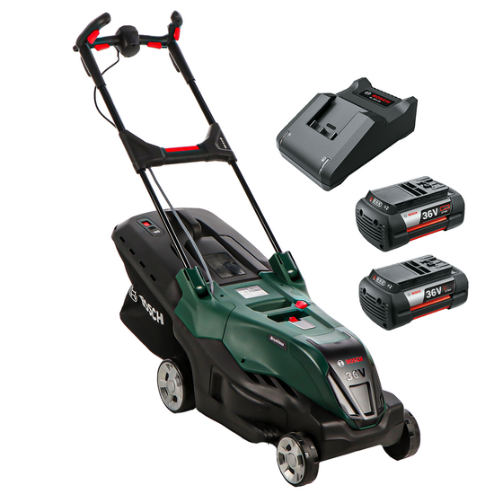 Bosch AdvancedRotak 36V-44-750 - Battery-powered Lawn Mower - 44 cm Cut- 2x 36V 4Ah