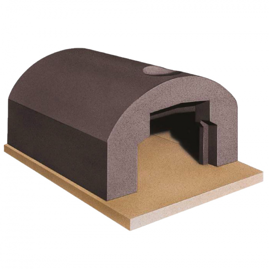 Linea VZ Vesuvio - Built-In Wood-Fired Oven with 56x61cm Chamber - Cooking Capacity 2 Pizzas