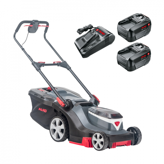 AL-KO 382 Li Premium - Battery-powered Lawn Mower - 38 cm Cut - 2x 18V/5,0Ah