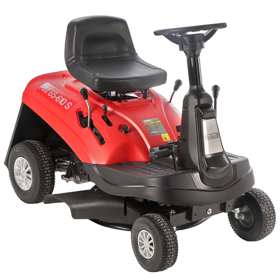 GeoTech RM 65-610 S - mini-riding-on mower - 196cc engine