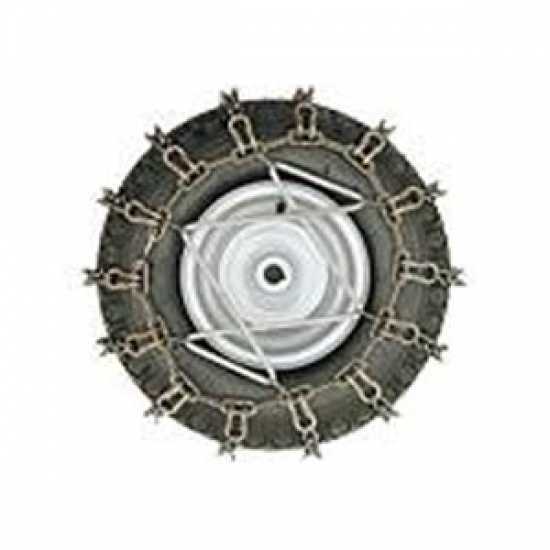 Snow chains fitting 18 x 9.5 - 8" tyres