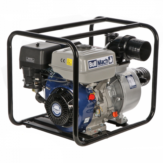 BullMach LYMPHIA 100 - Petrol Water Pump - with 100 mm Fittings