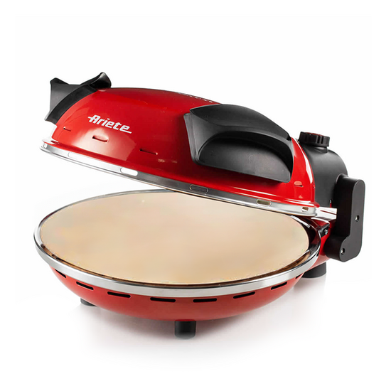 Ariete 0909 Red - Electric Pizza Oven - Refractory stone