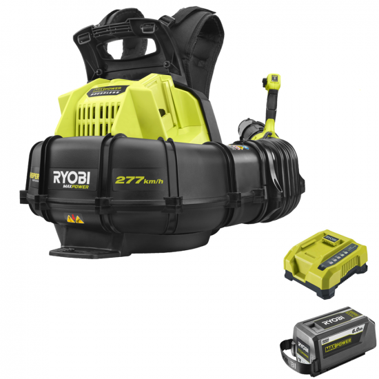 Ryobi RY36BPXB-0 - Backpack blower - MAX POWER 36V 6Ah