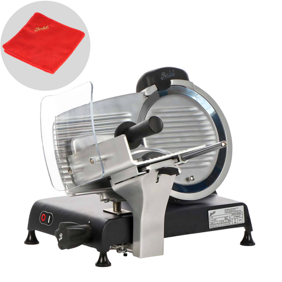 Berkel Red Line 250 Matt Black - Slicer with 250 mm steel blade