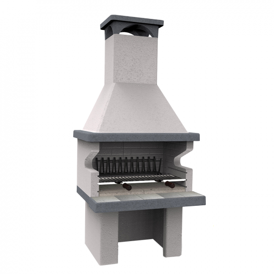 Edilmark Barbecue 201 - Outdoor wood and charcoal barbecue