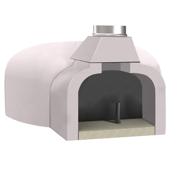 Edilmark FR 95 - Built-in Wood-fired Pven with 76x81 cm Hob