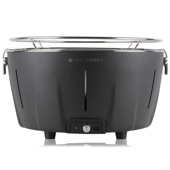 Class InstaGrill - smokeless charcoal barbecue - Anthracite shell