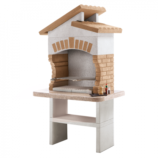 Palazzetti Tupai - Masonry wood and coal barbecue