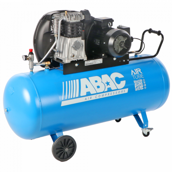 ABAC EXP A49B 270 CT5,5 - Three-phase belt driven electric air compressor - Motor 5.5 HP - 270 litres