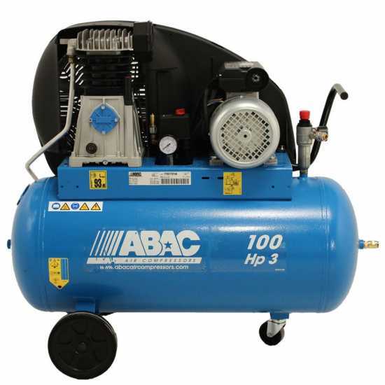 ABAC A39 100 CM3 - Belt-driven Air Compressor - 100 L Compressed Air