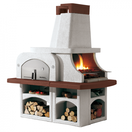 Palazzetti Parenzo - Masonry Barbecue with Oven