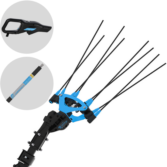 Campagnola Icarus V1 ECO Plug-in - Carbon Pole - 290 cm - Electric Battery-powered Olive Harvester