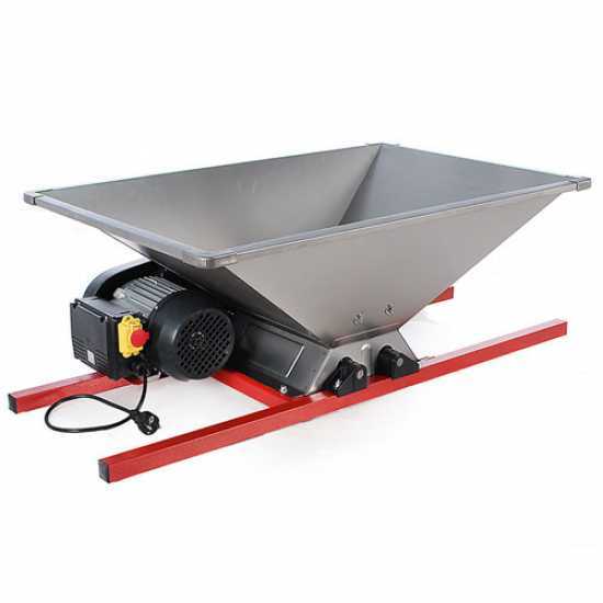 Grifo PMI.18 - Stainless Steel Electric Crusher - with Included Guards