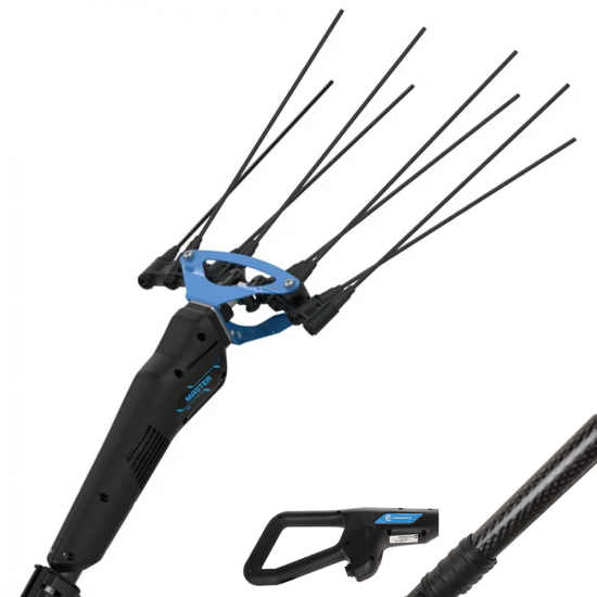 Campagnola MASTER PLUG-IN - 100-150 cm Carbon &amp; Aluminium Pole - Electric Battery-powered Olive Harvester