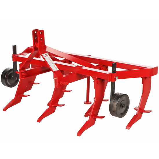 Agricultural subsoiler light series 170 - 7 elements - Steel wheels