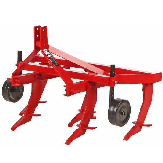 Agricultural subsoiler light series 120 - 5 elements - Steel wheels