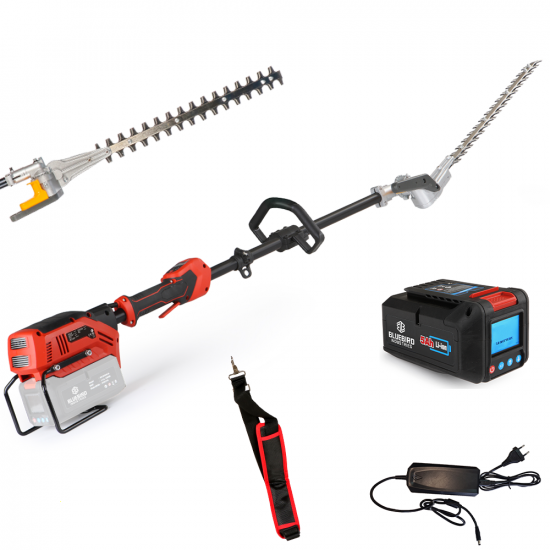 Blue Bird PHT 23-54 - Battery hedge trimmer on extension pole - 50.4V/5Ah