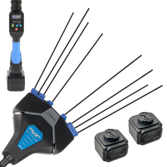 VESCO GALAXY XR21T.1 - Harvester with Lithium-ion Battery - 210-320 cm Telescopic Pole - 2x 21.6V 4.5Ah