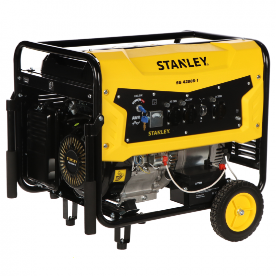 Stanley SG 4200B-1 - Petrol genset - AVR - 4.3kW single phase