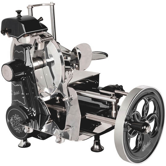 BERKEL B2 Black - Flywheel Slicer - 265 mm Steel Blade