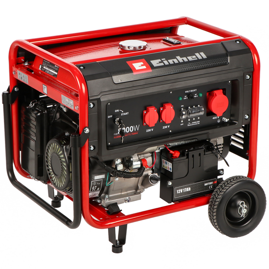 Einhell TC-PG 8000 - Petrol power generator - AVR - 8.0 kW - Continuous 7.5 kW Three-phase